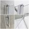 Cabine de douche d’angle à double portes pivotantes – Avec receveur – Choix de tailles - Portland