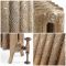 Radiateur fonte fleuri – 51 cm – Or baroque – Tailles multiples – Charlotte
