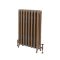 Radiateur fonte fleuri – 51 cm – Or baroque – Tailles multiples – Charlotte