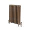 Radiateur fonte fleuri – 95 cm – Or baroque – Tailles multiples – Charlotte