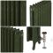 Radiateur fonte fleuri - 95 cm - Duck Green W55 de Farrow & Ball - Choix de Tailles - Charlotte