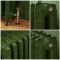 Radiateur fonte fleuri - 95 cm - Duck Green W55 de Farrow & Ball - Choix de Tailles - Charlotte