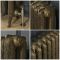 Radiateur fonte fleuri - 51 cm - Laiton naturel - Choix de Tailles - Charlotte