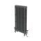 Radiateur fonte – 86 cm – Argent métallisé – Tailles multiples - Mercury