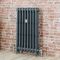 Radiateur fonte – 86 cm – Argent métallisé – Tailles multiples - Mercury
