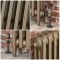 Radiateur fonte – 3 rangs – H 56 cm – Or brûlé – Choix de tailles - Mercury