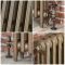 Radiateur fonte – 66 cm – Or baroque – Tailles multiples - Mercury