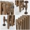 Radiateur fonte – 86 cm – Or baroque – Tailles multiples - Mercury