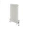 Radiateur fonte – 3 rangs – H 56 cm – Blanc porcelaine – Choix de tailles - Mercury