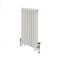 Radiateur fonte – 3 rangs – H 76 cm – Blanc porcelaine – Choix de tailles - Mercury