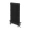 Radiateur fonte – 3 rangs – H 56 cm – Noir ardoise – Choix de tailles - Mercury