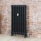 Radiateur fonte – 3 rangs – H 76 cm – Noir ardoise – Choix de tailles - Mercury