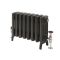 Radiateur fonte – 35,7 cm – Graphite antique – Tailles multiples - Isabel