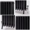 Radiateur fonte - H 66 cm - 4 rangs de colonnes - Graphite antique – Choix de tailles - Isabel