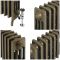 Radiateur fonte - 76 cm - Laiton naturel - Choix de tailles - Isabel