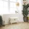 Radiateur fonte – 35,7 cm – Blanc porcelaine – Tailles multiples - Isabel
