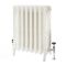 Radiateur fonte - H 76 cm - 4 rangs de colonnes – Blanc porcelaine – Choix de tailles - Isabel