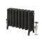 Radiateur fonte – 35,7 cm – Noir ardoise – Tailles multiples - Isabel