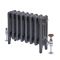 Radiateur fonte – 4 rangs – H 56 cm – Graphite antique – Choix de tailles - Mercury