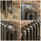 Radiateur fonte - 76 cm - 4 colonnes - Fonte polie - Choix de tailles - Mercury