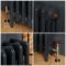 Radiateur fonte - 76 cm - 4 colonnes - Railings 31 de Farrow & Ball - Choix de tailles - Mercury