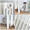 Radiateur fonte – 4 rangs – H 36 cm – Blanc porcelaine – Choix de tailles - Mercury