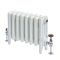 Radiateur fonte – 4 rangs – H 36 cm – Blanc porcelaine – Choix de tailles - Mercury