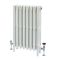 Radiateur fonte – 4 rangs – H 76 cm – Blanc porcelaine – Choix de tailles - Mercury