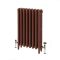 Radiateur fonte - 56 cm - 4 colonnes - Eating Room Red 43 de Farrow & Ball  - Choix de tailles - Mercury