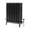 Radiateur fonte – 66 cm – Graphite antique – Tailles multiples - Isabel