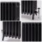 Radiateur fonte – 66 cm – Graphite antique – Tailles multiples - Isabel