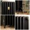 Radiateur fonte – 66 cm – Graphite antique – Tailles multiples - Isabel