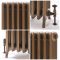 Radiateur fonte – 66 cm – Or baroque – Tailles multiples - Isabel