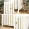 Radiateur fonte – 66 cm – Blanc porcelaine – Tailles multiples - Isabel