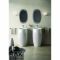 Lavabo totem moderne – Blanc brillant – 49 cm –  1 trou – RAK Cloud x Hudson Reed