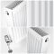 Radiateur À Panneaux Type 22 Horizontal Blanc Eco 40cm x 80cm x 10,3cm 924 Watts