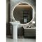 Lavabo totem moderne – Blanc brillant – 60 cm x 35 cm – RAK Des x Hudson Reed