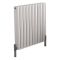 Radiateur design horizontal - 60 cm x 59 cm - Blanc - Aluminium - Double rang - Vitality Air