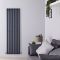 Radiateur design vertical – Anthracite – 160 cm x 47,2 cm - Vitality