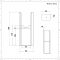 Pieds de radiateur pour radiateurs design Vitality – Anthracite – Vitality