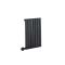 Radiateur design électrique horizontal - Anthracite - 63,5 cm x 41,3 cm x 5,4 cm - Sloane – ECOSO par Hudson Reed
