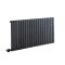 Radiateur design électrique horizontal - Anthracite - 63,5 cm x 118 cm x 5,3 cm - Sloane – ECOSO par Hudson Reed