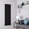 Radiateur design vertical noir - Choix de tailles - Delta