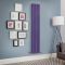 Radiateur design vertical – Violet – 178 cm – Choix de largeurs - Delta
