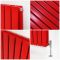 Radiateur design vertical – Rouge – 178 cm – Choix de largeurs - Delta