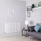 Radiateur design horizontal - 63,5 cm - Blanc - Choix de largeurs - Delta