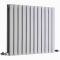 Radiateur design horizontal - 63,5 cm - Blanc - Choix de largeurs - Delta