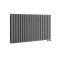 Radiateur design horizontal – 63,5 cm – Anthracite – Choix de largeurs - Vitality Caldae