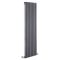 Radiateur design vertical – Colonnes Plates – Anthracite – Tailles multiples – Sloane
