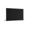 Radiateur design horizontal - 63,5 cm - Noir - Choix de largeurs - Vitality